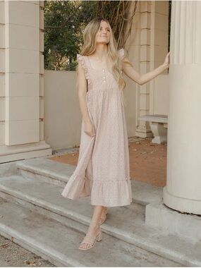 Noralee Lucy Dress Rose Women's L NWT